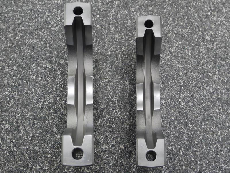 Clamping ring in two parts